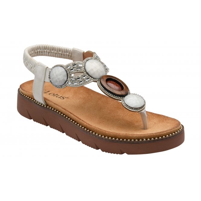 Lotus Women's Alcina Toe-Post Sandals