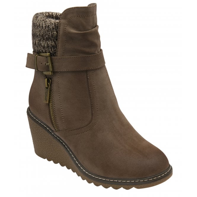 Lotus Women's Balsam Wedge Ankle Boots