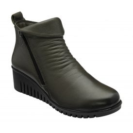 Lotus Women's Cordelia Wedge Ankle Boots