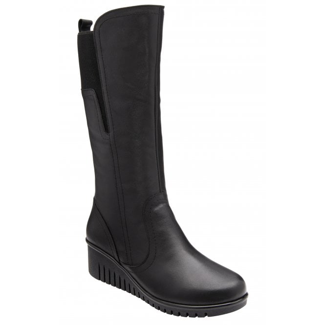 Lotus Women's Fitzgerald Mid-Calf Wedge Boots