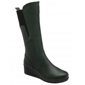 Lotus Women's Fitzgerald Mid-Calf Wedge Boots