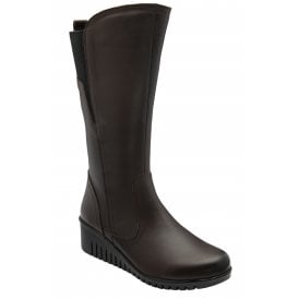 Lotus Women's Fitzgerald Mid-Calf Wedge Boots