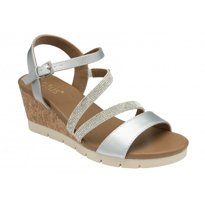 Lotus Women's Goldie Wedge Sandals