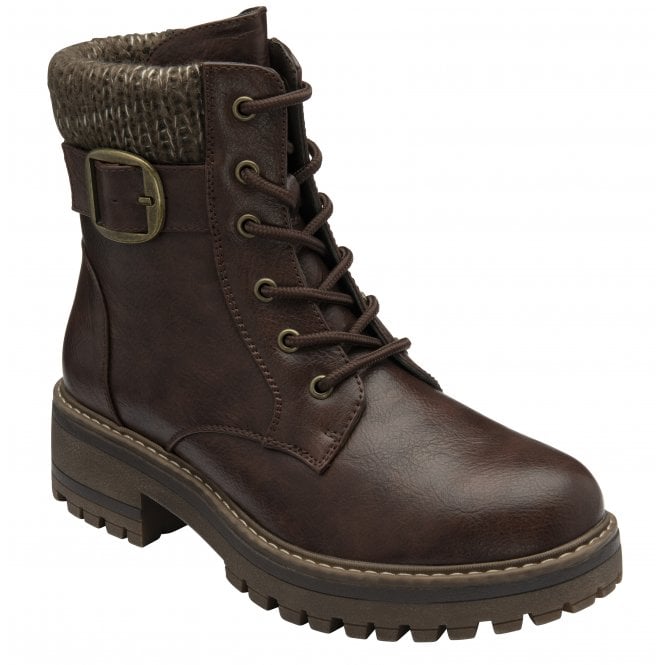 Lotus Women's Gretal Wide Fit Ankle Boots
