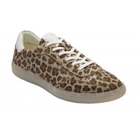 Lotus Women's Leopard-Print Leather Frapporta Trainers