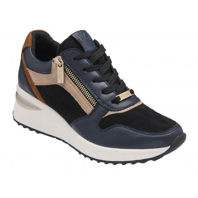 Lotus Women's Moore Wedge Trainers 