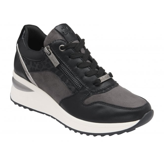 Lotus Women's Moore Wedge Trainers
