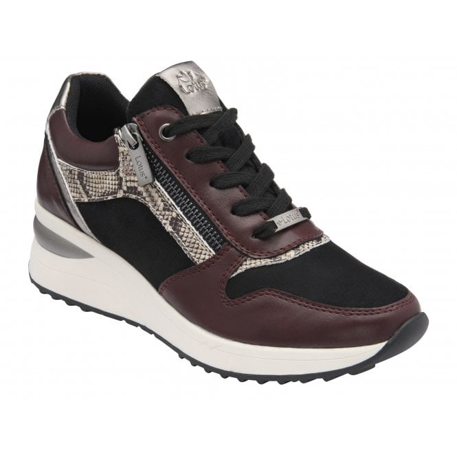 Lotus Women's Moore Wedge Trainers