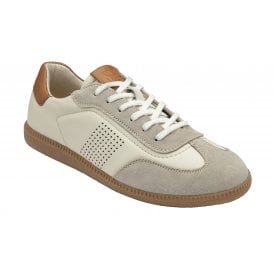 Lotus Women's Natural-Multi Leather & Suede Frapporta Trainers