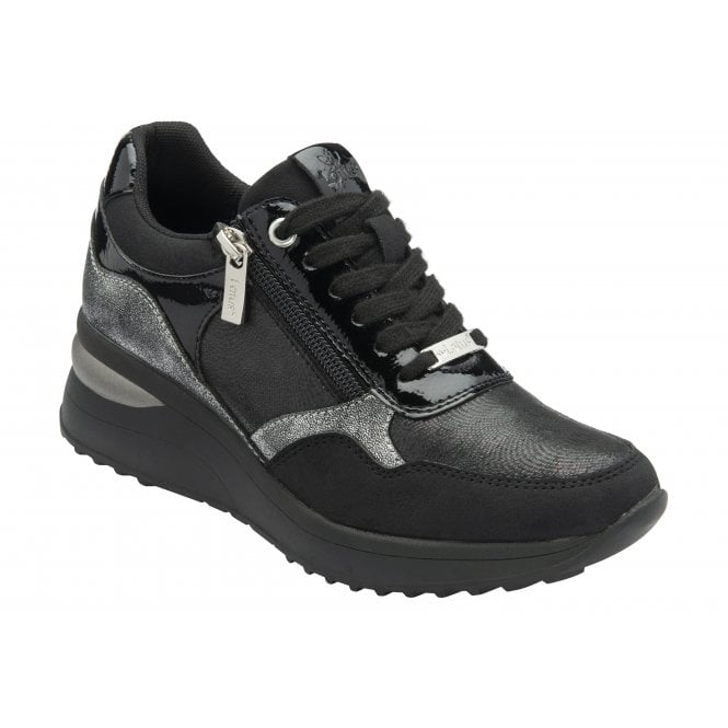 Lotus Women's Pluto Wedge Trainers