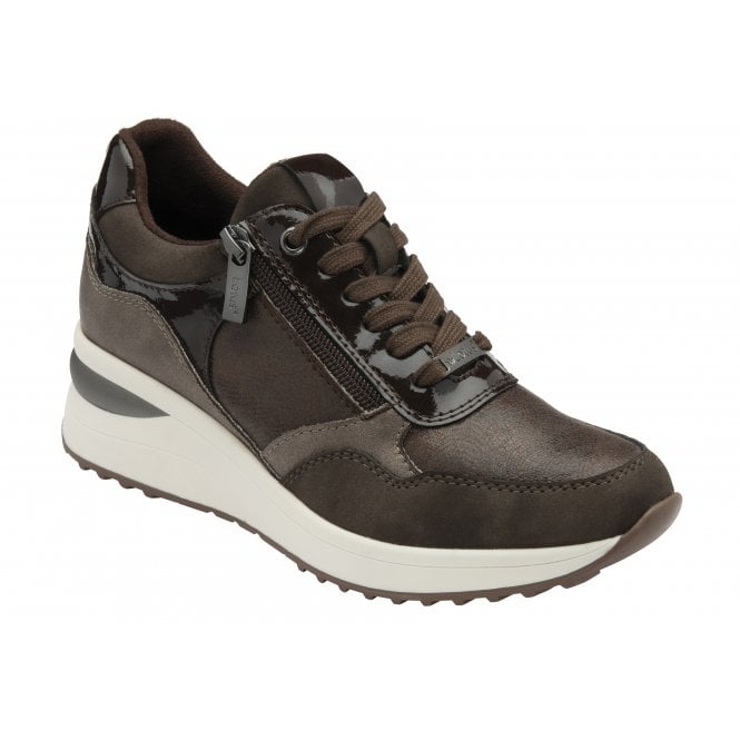 Lotus Women's Pluto Wedge Trainers