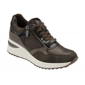 Lotus Women's Pluto Wedge Trainers