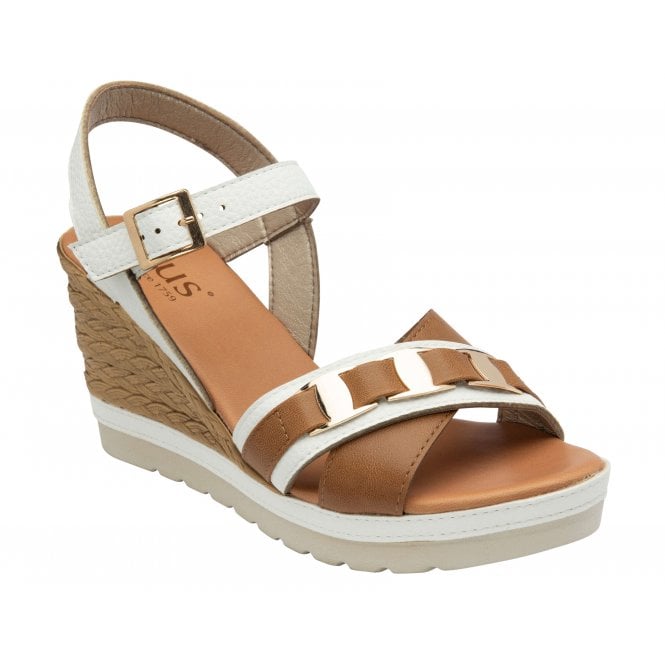 Lotus Women's Tassere Wedge Sandals