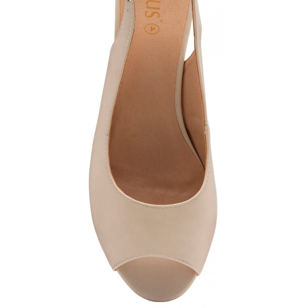 nude Lotus ladies Bridgette shoe 